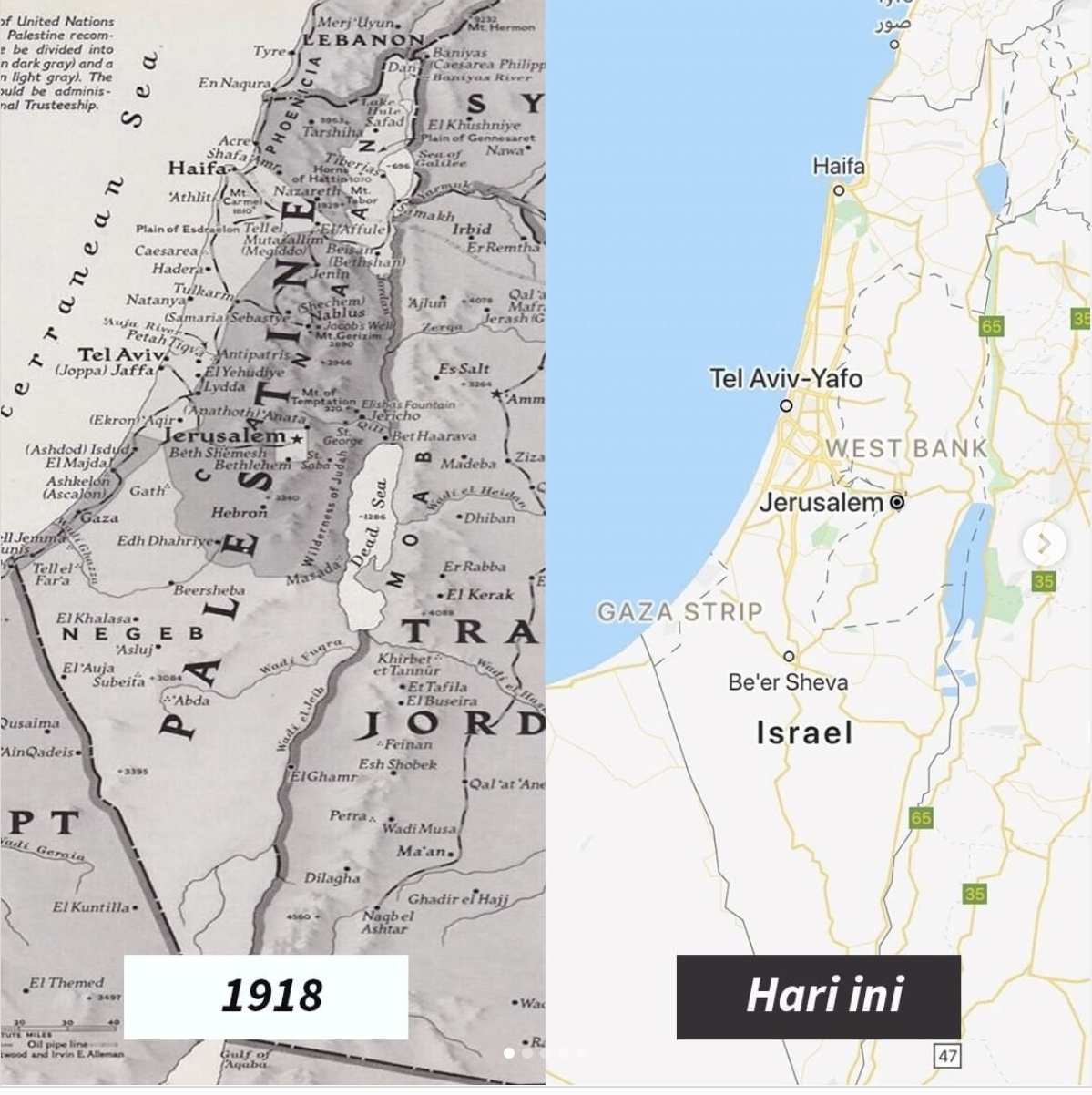 Palestina Hilang dari Google Maps, Warganet Marah